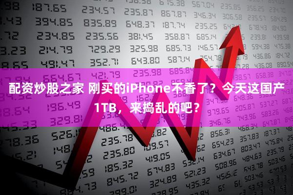 配资炒股之家 刚买的iPhone不香了？今天这国产1TB，来捣乱的吧？